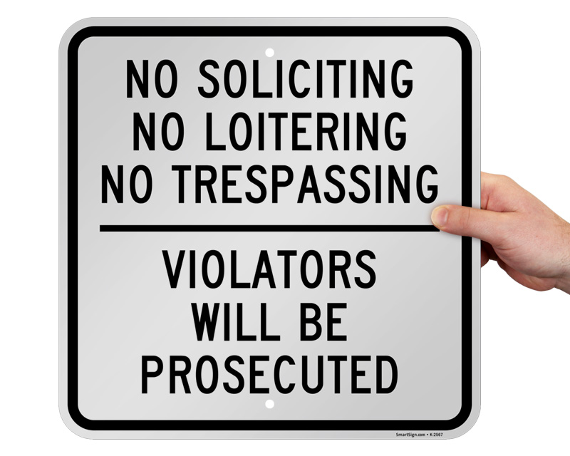 Free No Trespassing Sign Template Printable Templates