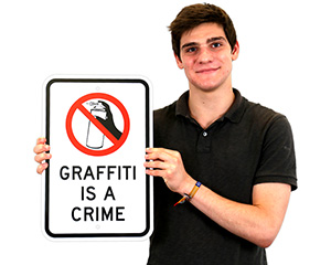 Anti-Graffiti Signs