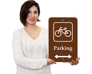 Parking Bidrectional Sign