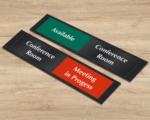 Conference Slider Door Sign