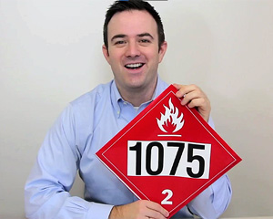 Level 2 Corrosive Placard