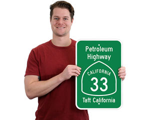 Custom Highway Road Signs