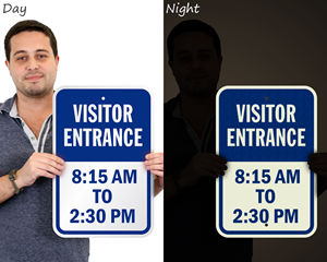 Custom reflective signs