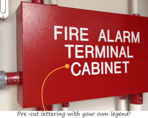 Custom vinyl lettering