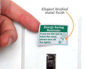 Door Light Switch Decals