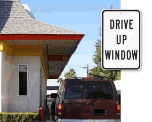 Drive Through Signs | Drive Thru Signs