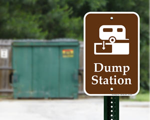 Dump Station Signs