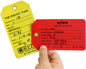 Durable Custom Plastic Tags