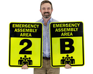 Evacuation Assembly Area Signs