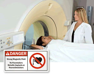 MRI Safety Signs