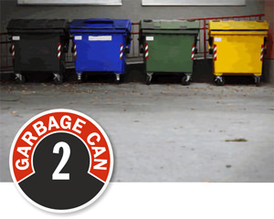 Garbage Can ID Signs
