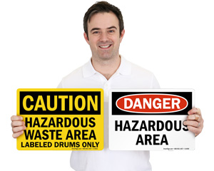 Hazardous Area Signs