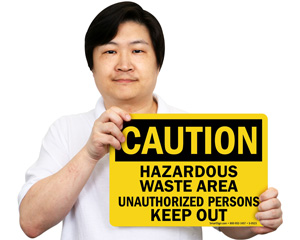 Hazardous Waste Signs