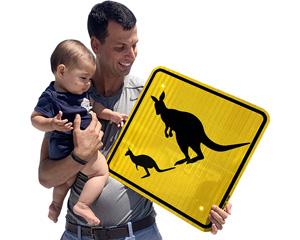 Animal crossing signs
