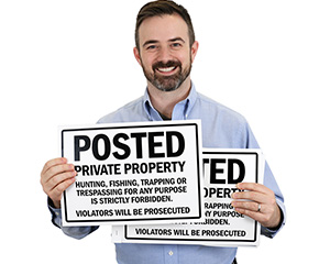 Security SignBooks™ : Keep Out & No Trespassing Signs