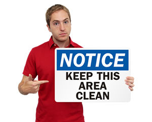 OSHA Notice Sign