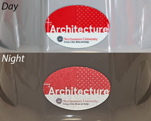 Oval Shaped Custom Sticker