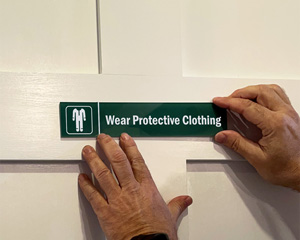 Wear Protective Clothing Sign