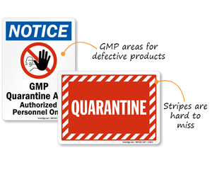 Quarantine Signs