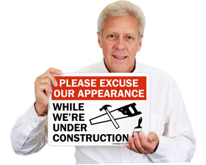 Under Construction Signs