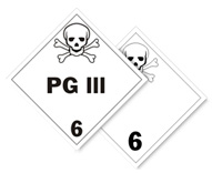Class 6 PG III Placards