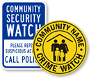 Looking for Neighborhood Watch Signs?