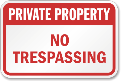 Free No Trespassing Signs Download And Print
