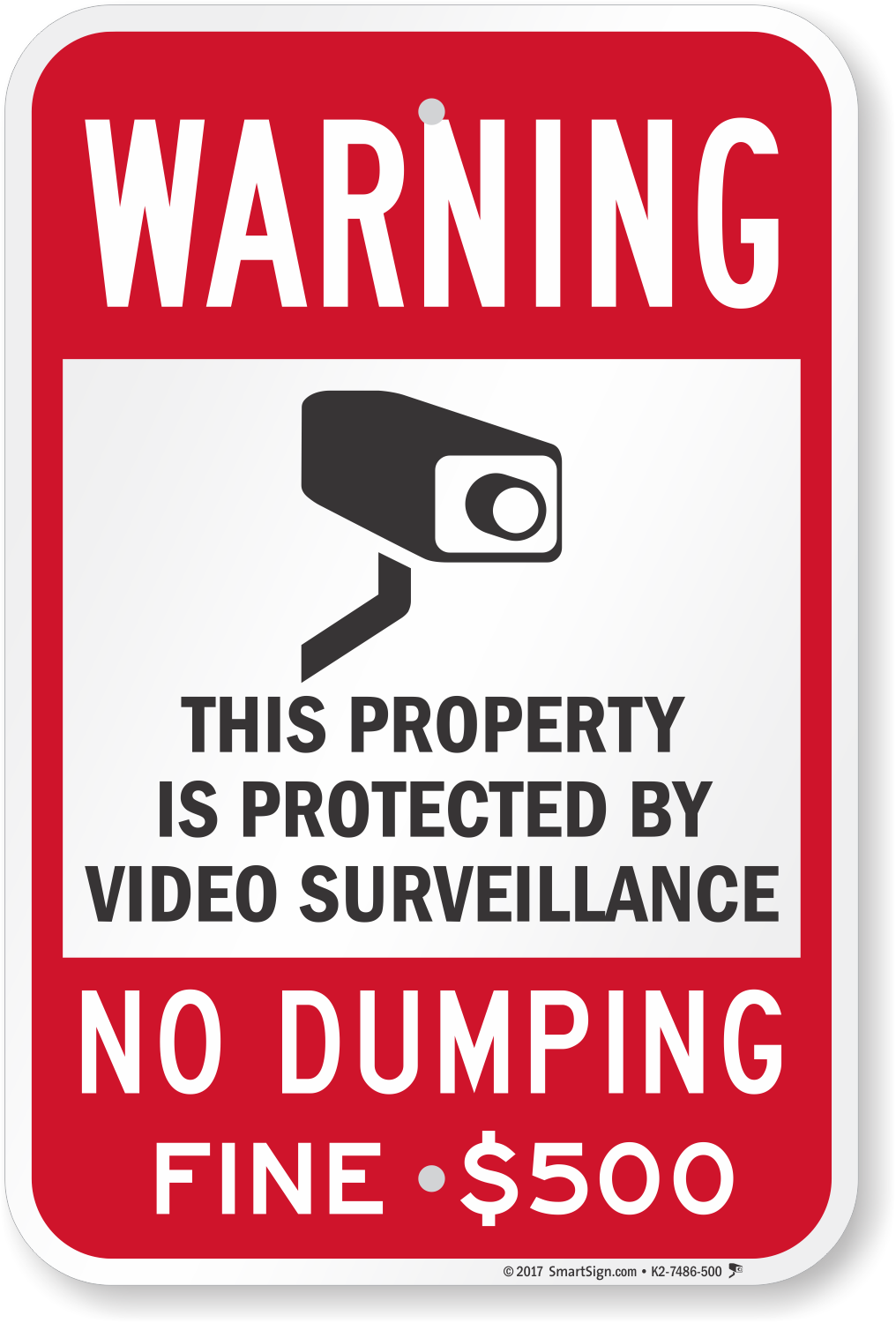 12x18 Do Not Trash Aluminum Metal No Littering Sign Warning Dumping Fine
