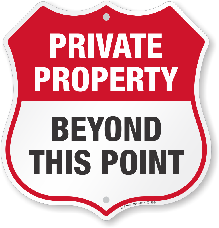 Private Property Signs Made In The Usa