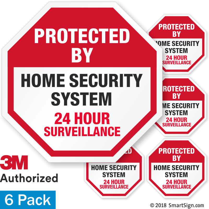 Home Security Signs