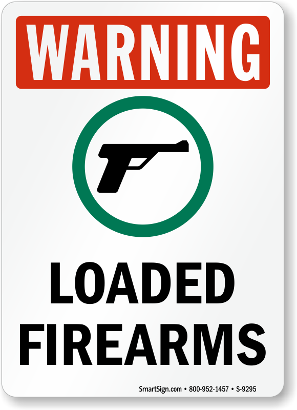 Gun Signs | Concealed Weapon Signs | MySecuritySign