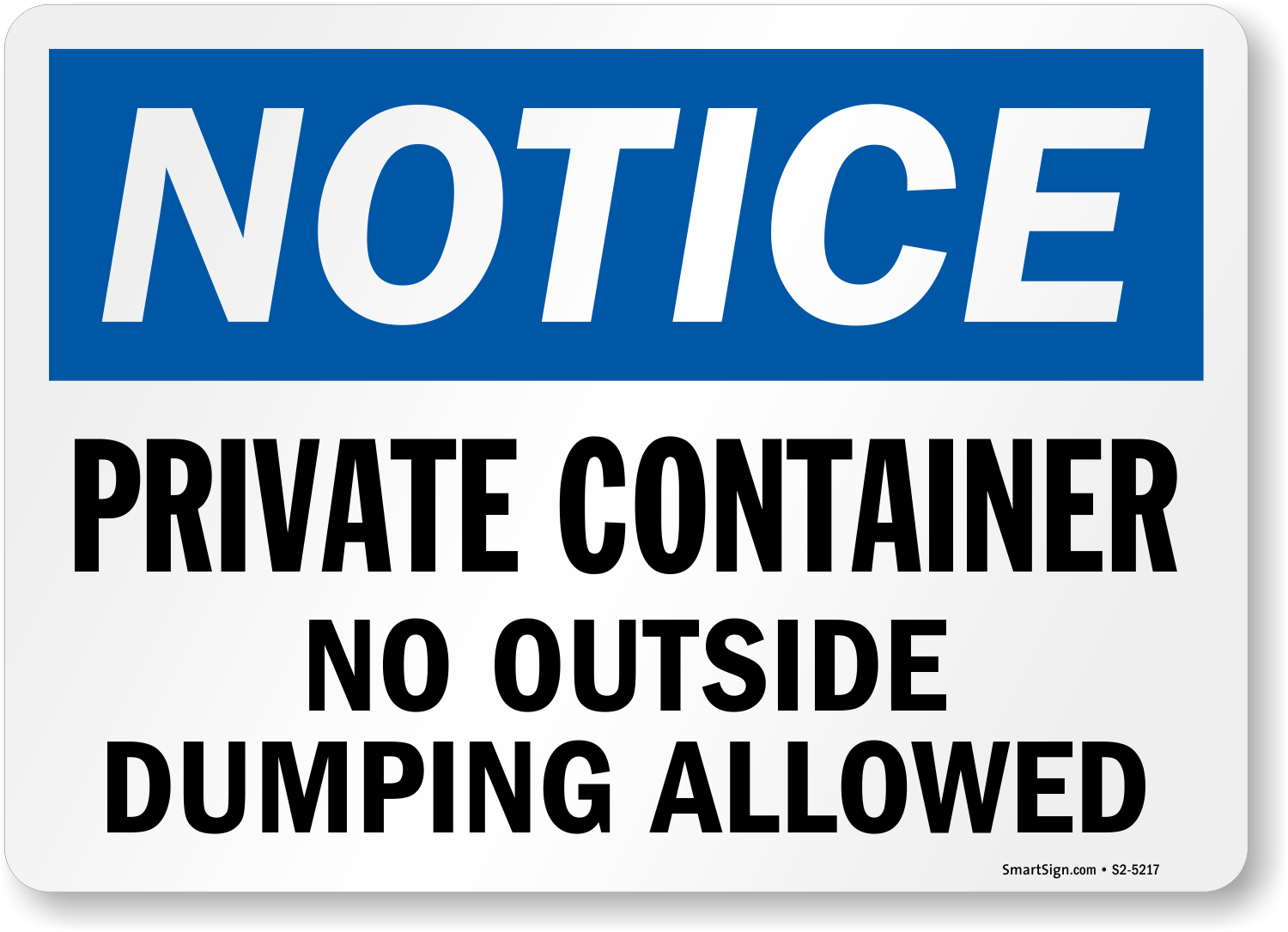 Dumpster Signs - Dumpster Rules Signs at Best Prices