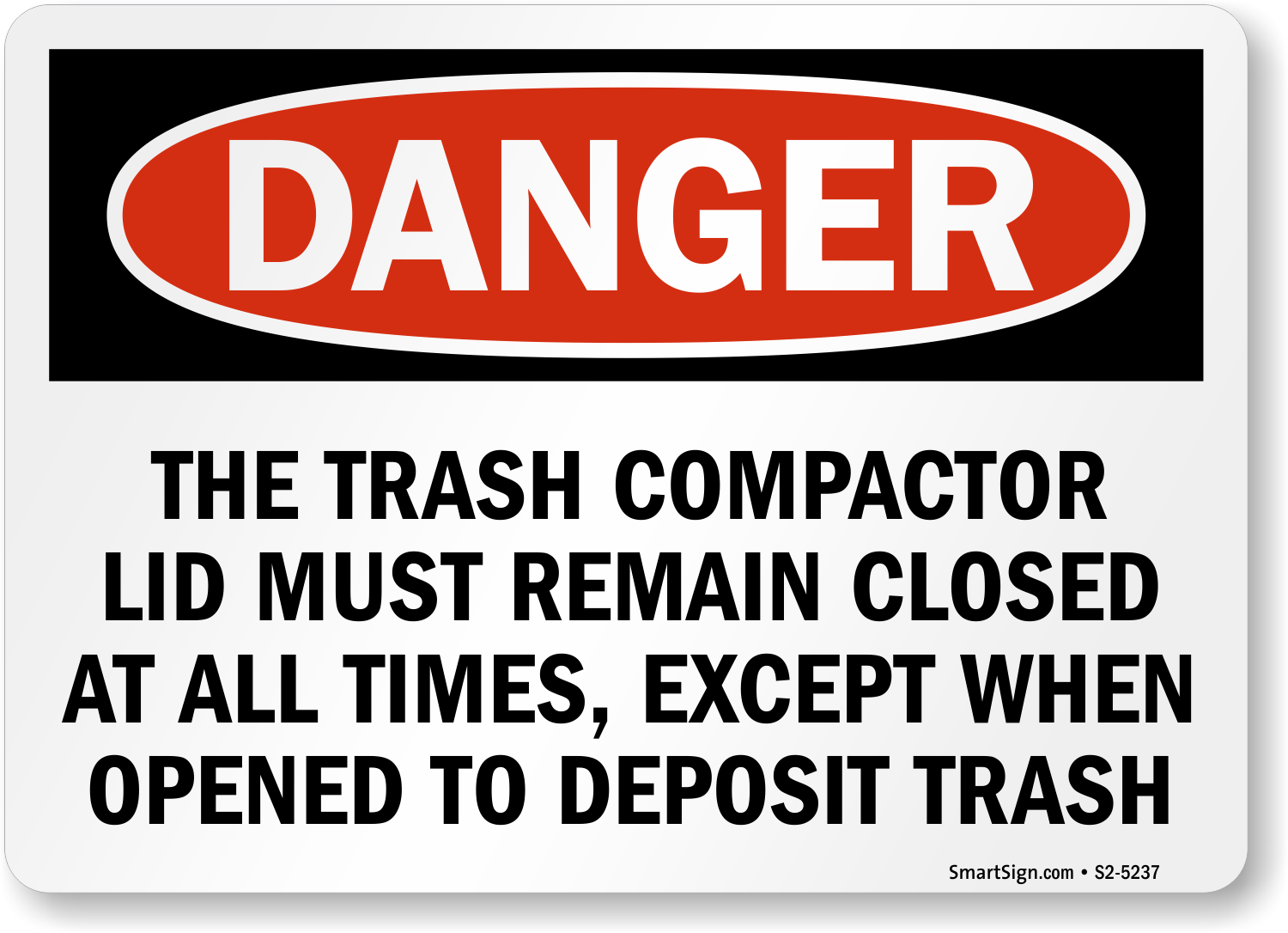 Dumpster Signs - Dumpster Rules Signs at Best Prices