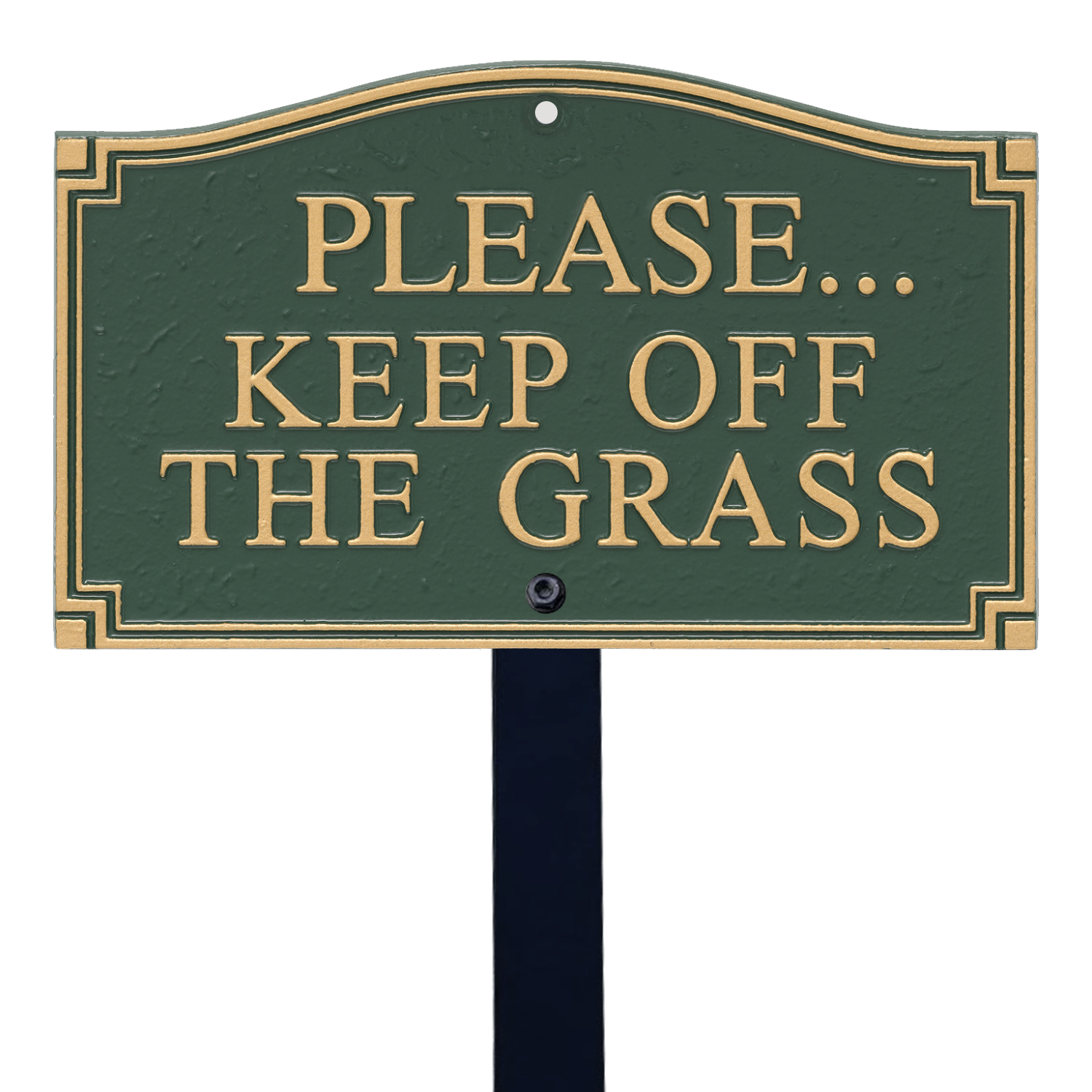 Keep off the grass где можно увидеть