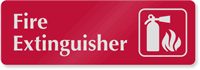 Fire Extinguisher  Sign