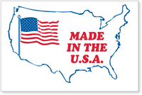 Made in the USA Label