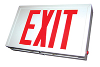 New York Approved Steel LED Exit Sign