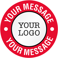 Add Your Logo And Message Here Custom Hard Hat Decal