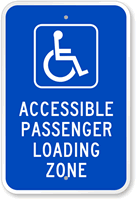 Accessible Passenger Loading Zone