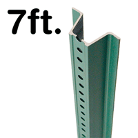 Municipal U-Channel Sign Post - 7' tall