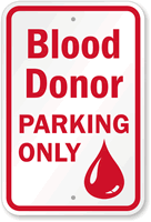 Reserved Parking Only Sign