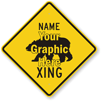 Name [with Graphic] Xing Custom Sign