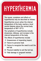 Hyperthermia Causes Symptoms And Effects Sign