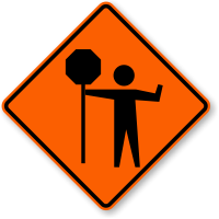 Traffic Control Sign