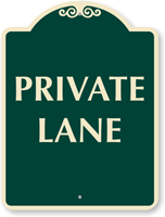 Private Lane SignatureSign