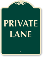 Private Lane SignatureSign