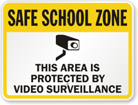 Safe School Zone Sign
