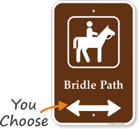 Bridal Path  with Arrow