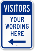 Personalized Visitor Sign