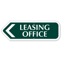 Leasing Office Sign